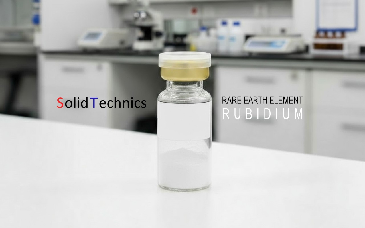 Successful export of rare earth material “Rubidium”